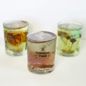 Romantic Glass Candles